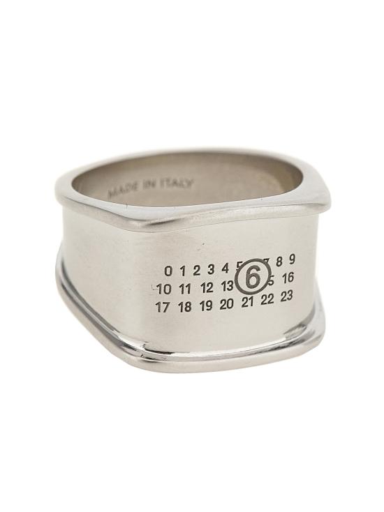 26FW MM6 메종마르지엘라 반지 SM6UQ0126P9264968 Silver - MM6 MAISON MARGIELA