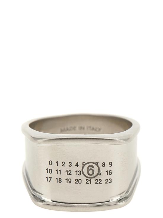 26FW MM6 메종마르지엘라 반지 SM6UQ0126P9264968 Silver