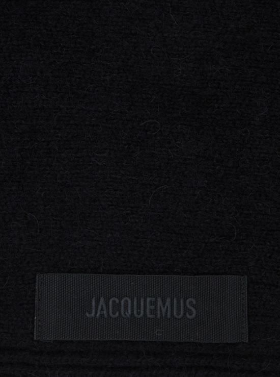 26FW 자크뮈스 르 샤를 그로 그레인 숄 ACU00669AK00227990 Black - JACQUEMUS