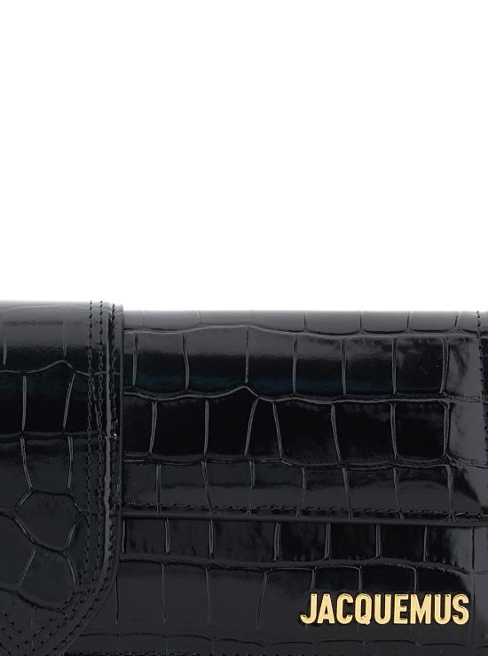 26FW 자크뮈스 클러치/파우치 BAW00477AC07A05990 Black - JACQUEMUS