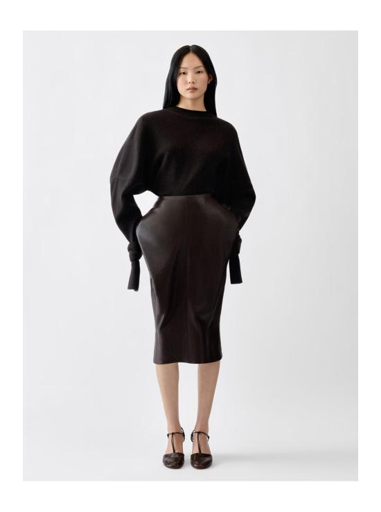 26FW 자크뮈스 긴팔 티셔츠 SWW00647AK00282880 Brown - JACQUEMUS