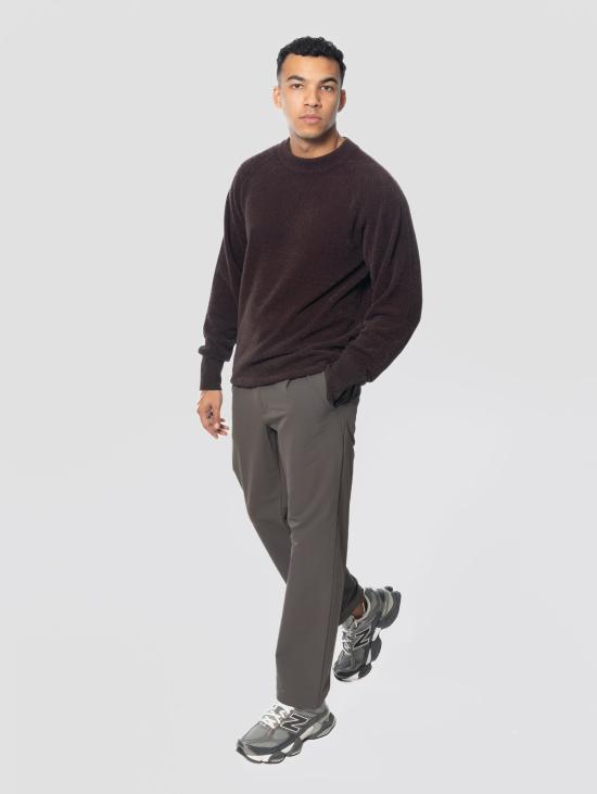 26FW 골드윈 팬츠 Pantaloni con Pences e Tasche Posteriori Diagonali Esperesso - GOLDWIN