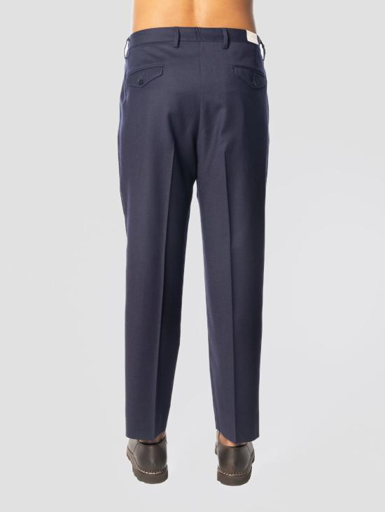 26FW 브릴리아1949 팬츠 Lana Vergine con Pinces Blu의 Pantaloni - BRIGLIA 1949