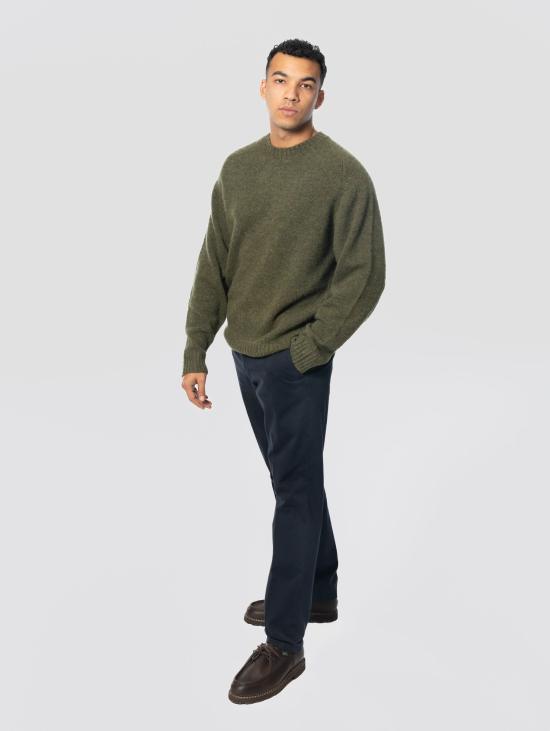 26FW 브릴리아1949 팬츠 Rasatello di Cotone Sartoriali Blu의 판탈로니 - BRIGLIA 1949