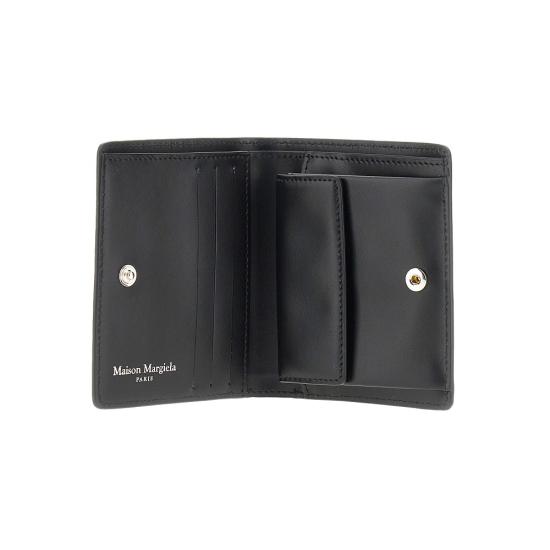 26FW 마르지엘라 컴팩트 반지갑 SA3UI0007P4745 Black - MAISON MARGIELA