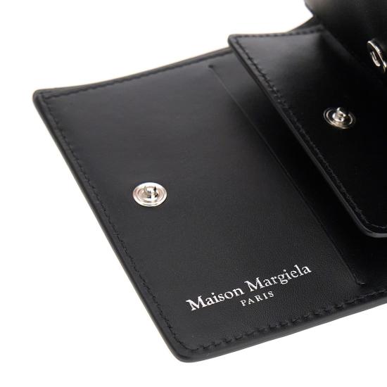 26FW 마르지엘라 컴팩트 반지갑 SA3UI0007P4745 Black - MAISON MARGIELA
