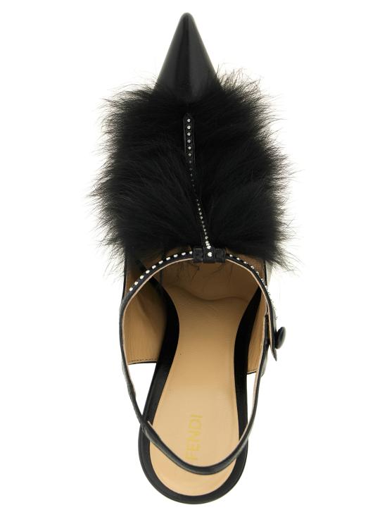 26FW 펜디 힐/펌프스 8J9159AY0WF0ABB Black - FENDI
