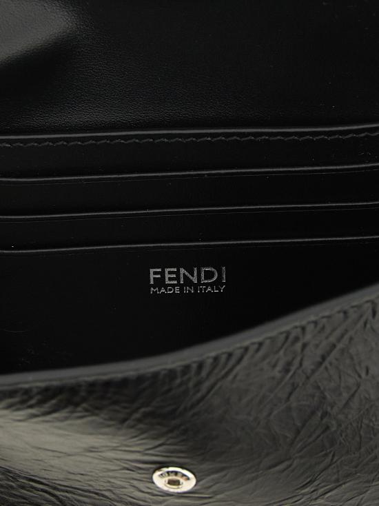 26FW 펜디 명함지갑 8M0600B14MF0QA1 Black - FENDI