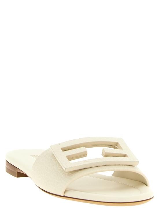 26FW 펜디 샌들 8R9264B1RFF1WYK White - FENDI