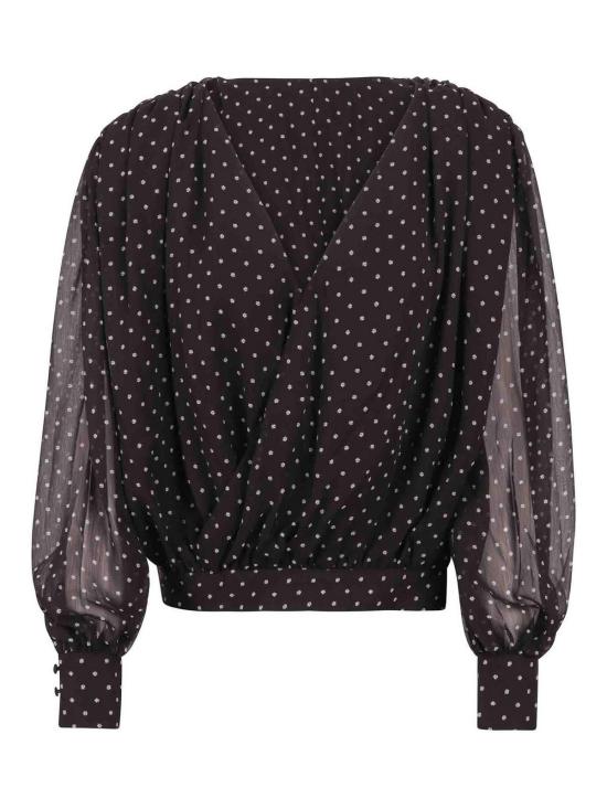 26FW 로테이트 바이 크리스텐슨 블라우스 1165080001000 BLACK
