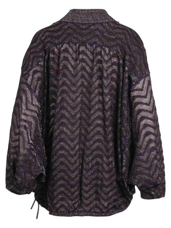 26FW 미소니 블라우스 DS26WN2SBK01LMSMSR7 MULTICOLOUR - MISSONI
