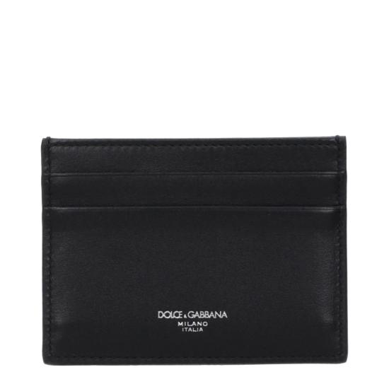 26SS 돌체앤가바나 Woven plongé calfskin 카드홀더 BP0330AN41989690 - DOLCE & GABBANA
