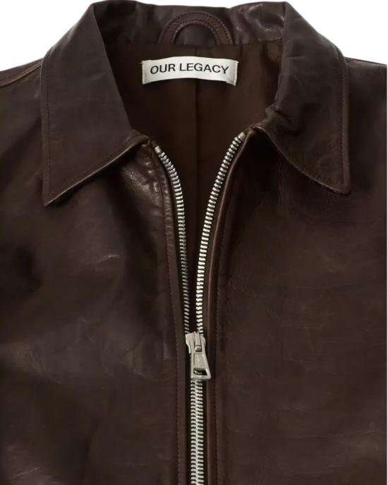 26FW 아워레가시 가죽 자켓 M4269MM MATTED BROWN DOM - OUR LEGACY
