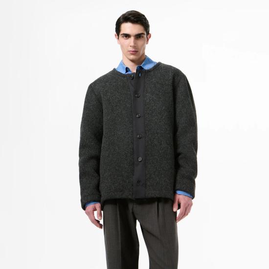 26FW 아워레가시 가디건 M4266HF FROSTED CHARCOAL DOM - OUR LEGACY