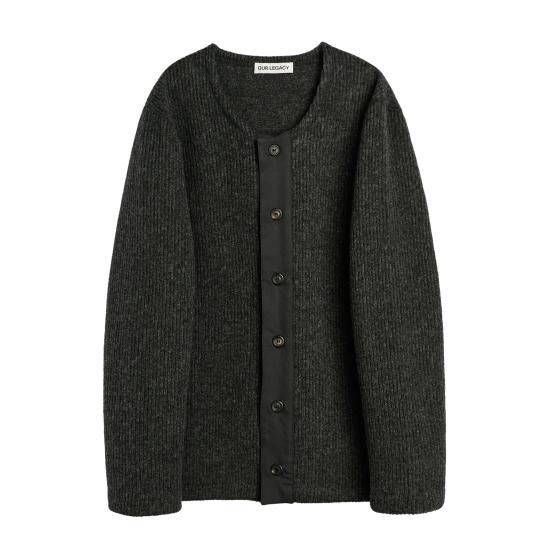 26FW 아워레가시 가디건 M4266HF FROSTED CHARCOAL DOM