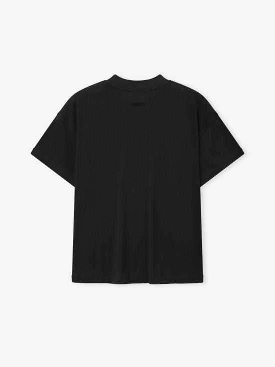26SS 피어오브갓 반팔 티셔츠 RW00263 0031 VINTAGE BLACK DOM - FEAR OF GOD