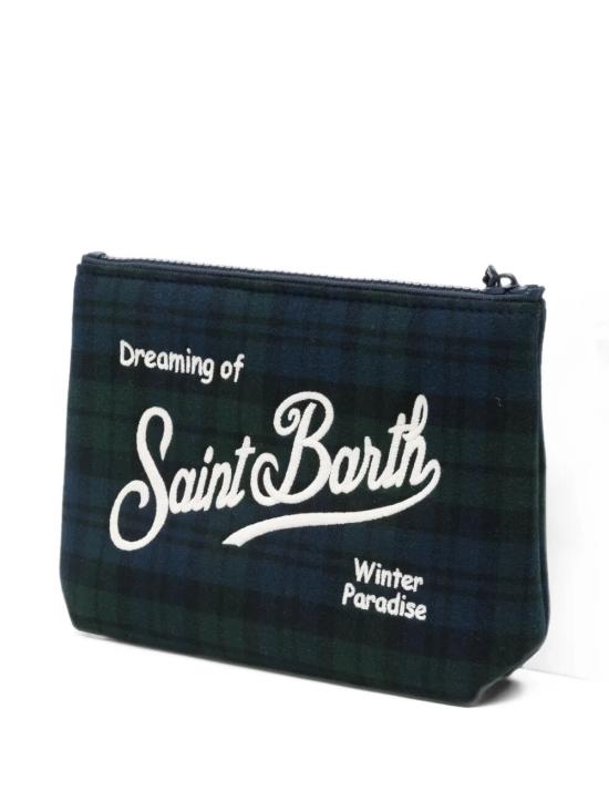 26FW 세인트바쓰 클러치/파우치 ALI0022 00142M TARTAN 5161 EMB - MC2 SAINT BARTH