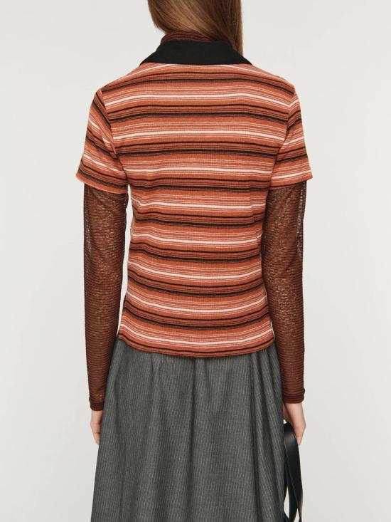 26FW 송포더뮤트 긴팔 티셔츠 WTS033MSKTORG Orange - SONG FOR THE MUTE