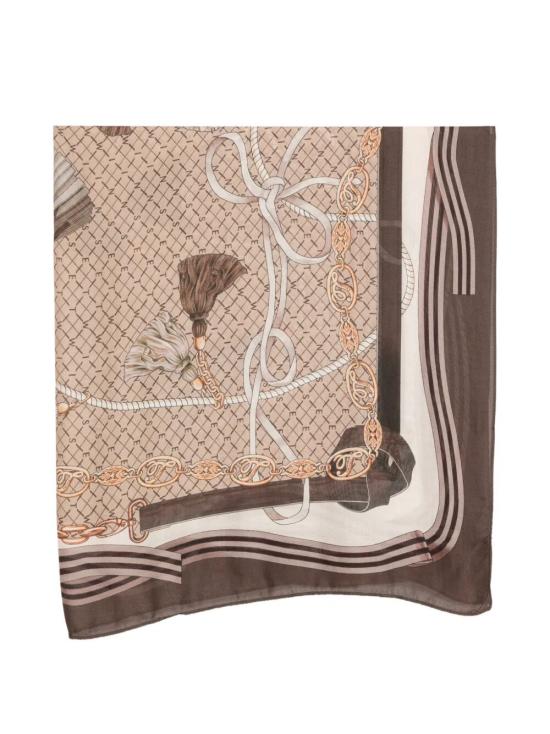 26FW 트윈셋 머플러/스카프 262TA4680 13889 DARKNESS BROWN