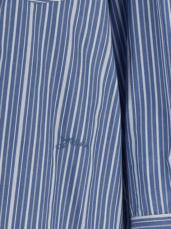 26FW 가니 블라우스 A1140007ZWF Blue - GANNI