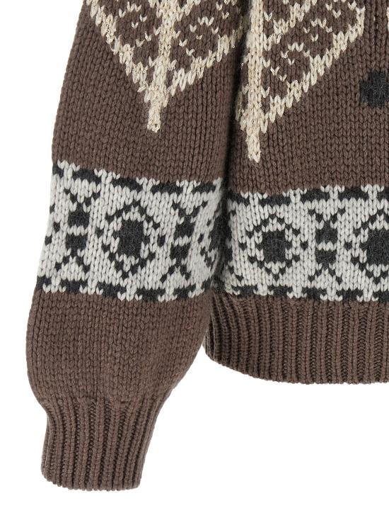 26FW 브루넬로 쿠치넬리 가디건 M52313404CAF73 Brown - BRUNELLO CUCINELLI
