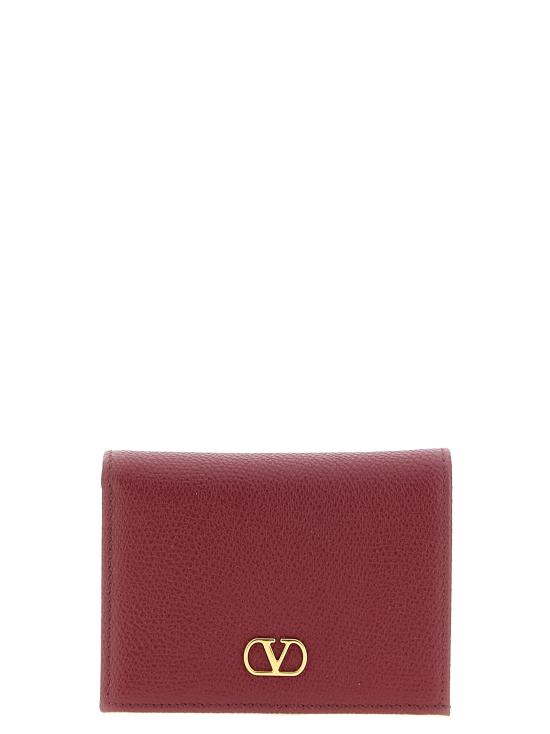 26FW 발렌티노 가라바니 명함지갑 W0P0AJ3SNPJ8M Bordeaux