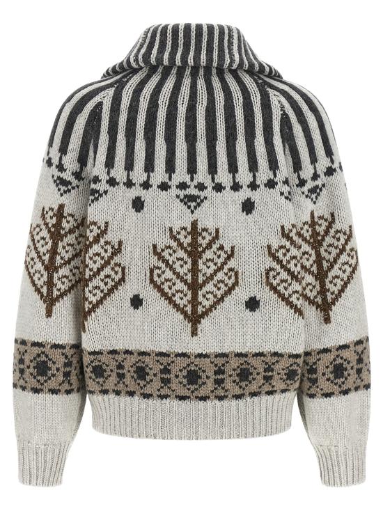 26FW 브루넬로 쿠치넬리 가디건 M52313406CLG06 Multicolor - BRUNELLO CUCINELLI