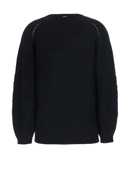 26FW 트윈셋 긴팔 티셔츠 262TT318200006 Black - TWINSET
