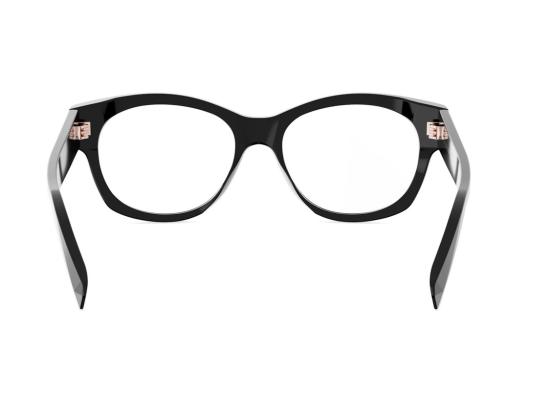 26SS 불가리 선글라스 블랙 Bv50064i 로즈 골드 오버사이즈 아세테이트 안경 - BVLGARI