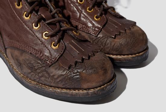 26FW 비즈빔 부츠 던슨 -포크 0126202002004 진한 갈색 - VISVIM