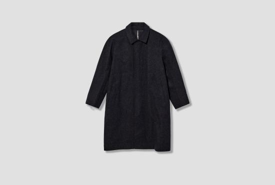 26FW 아크테릭스 코트 ALAR 남성용 울  X000010680 블랙