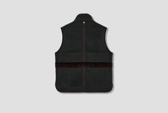 26FW 드레익스 베스트 CASENTINO 조끼 DR2A1W 26523-01 진한 녹색 - DRAKE'S