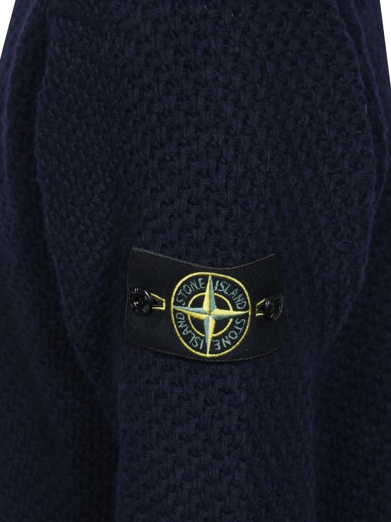 26FW 스톤 아일랜드 가디건 L2S155100056S02A3 V0020 BLU - STONE ISLAND