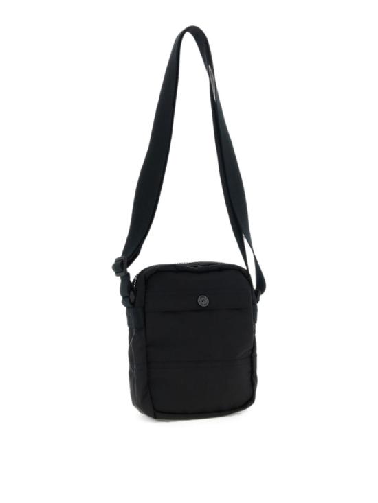 26FW 스톤 아일랜드 코티드 나일론 메탈 에코닐 포켓 어드저스터블 스트랩 크로스바디백 L2S159200015S0251V0029 BLACK - STONE ISLAND