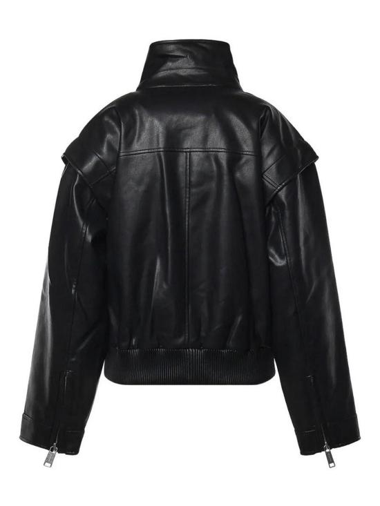 26FW 셀프 포트레이트 봄버 자켓 AW26120JB BLACK - SELF PORTRAIT