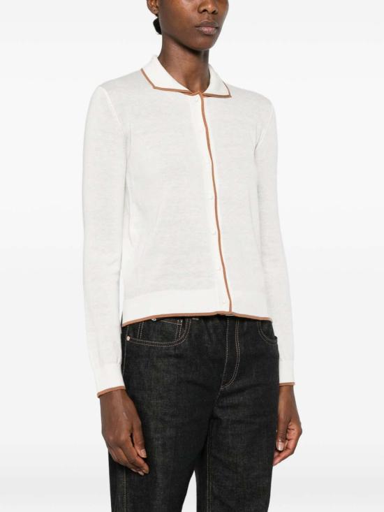 26FW 막스마라 스튜디오 가디건 2626346011600MSTTARGA012 WHITE - MAX MARA STUDIO