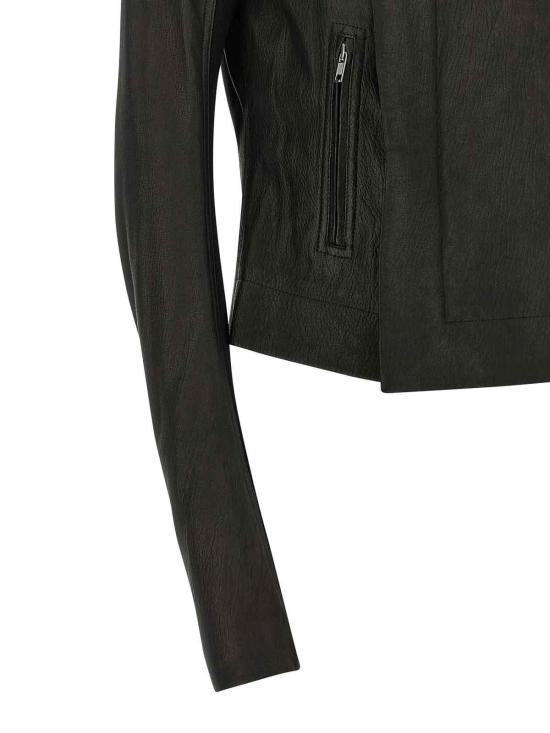  릭 오웬스 클래식 바이커 하이넥 집업 자켓 RP02F5708LBK09 BLACK - RICK OWENS
