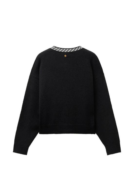 26FW 베르사체 탑 10263881A183311B000 BLACK - VERSACE