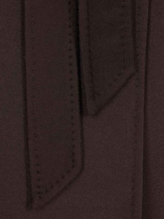 26FW 막스마라 스튜디오 미디 스커트 2626016081600MSTDRAVENNA089 BROWN - MAX MARA STUDIO