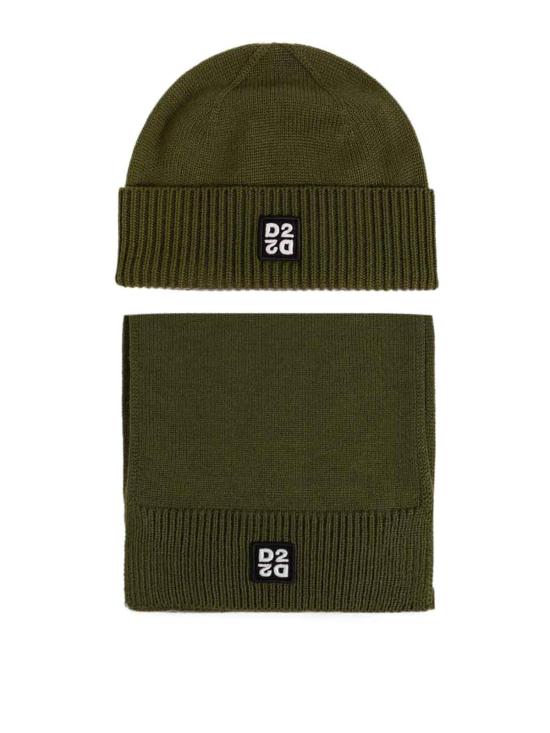 26FW 디스퀘어드2 장갑 GBM000401W003068066 DARK GREEN