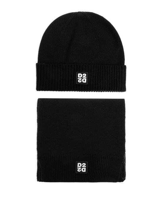 26FW 디스퀘어드2 장갑 GBM000401W003062124 BLACK