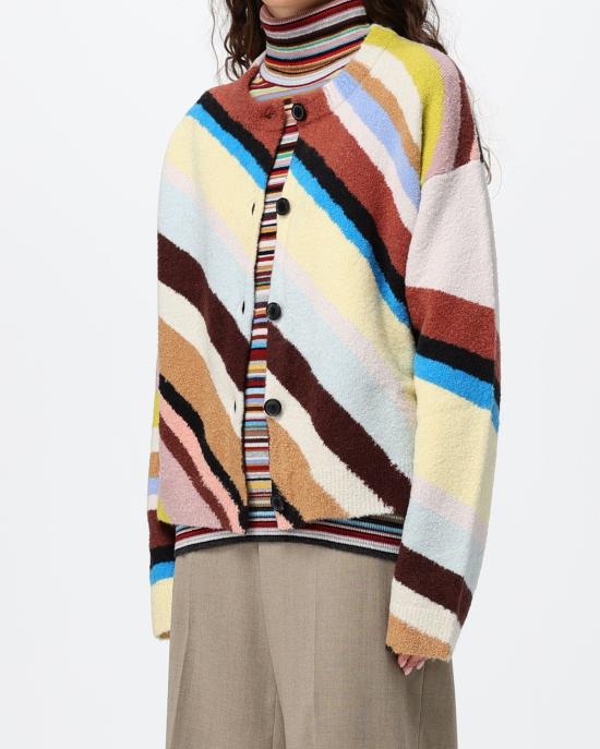 26FW 폴 스미스 가디건 W1R 945N W11350 90 MULTICOLOR - PAUL SMITH