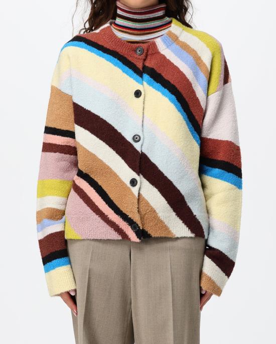 26FW 폴 스미스 가디건 W1R 945N W11350 90 MULTICOLOR - PAUL SMITH
