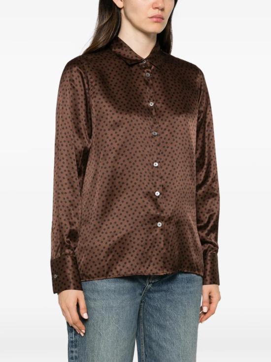 26FW 로버트 프리드먼 셔츠 ANDREAN41547 Brown - ROBERT FRIEDMAN