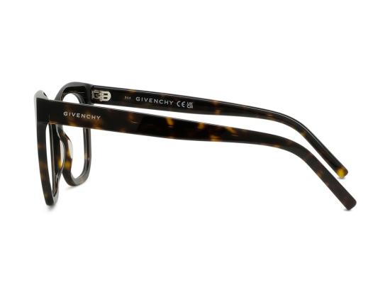 26SS 지방시 선글라스 광택 있는 Gv50069i 오버사이즈 스퀘어 호피무늬 안경 - GIVENCHY