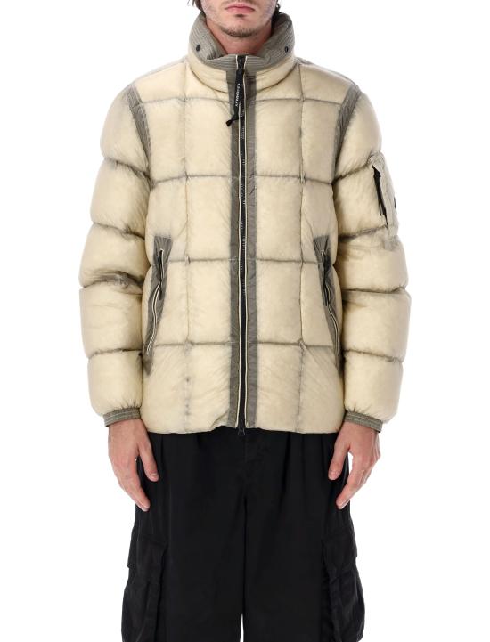 26FW 씨피 컴퍼니 D.D. 쉘 렌즈 후드 다운 자켓 21CMOW214A 110416A 120 SILVER BIRCH DOM