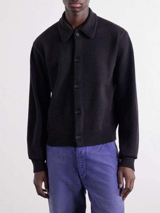 26FW 오라리 가디건 A26AC01TJ TOPBLACK TOP BLACK DOM - AURALEE