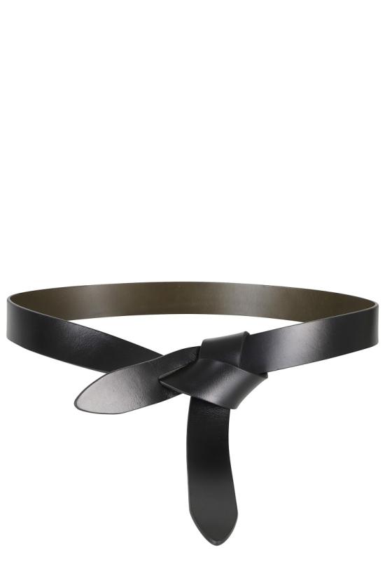 26FW 이자벨마랑 레체 타이 업 레더 벨트 CE011CFA A1B47A 099 Black
