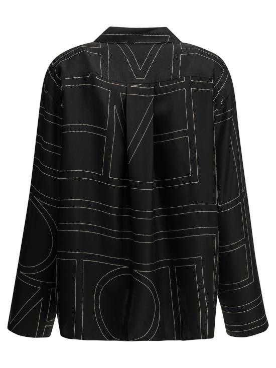 26FW 토템 블라우스/셔츠 213 755 707 925BLACK - TOTEME