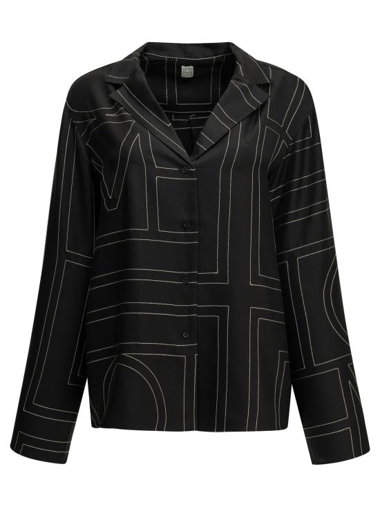 26FW 토템 블라우스/셔츠 213 755 707 925BLACK